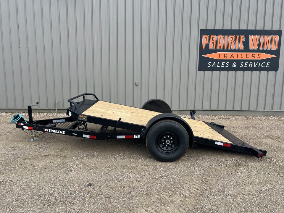 New 2027 PJ Trailers 13' T1 Tiltbed Equipment Tilt Trailer