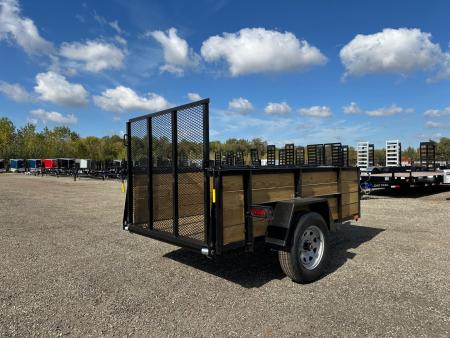 New 2026 AMO 5x8 Woodside 3K Landscape Trailer