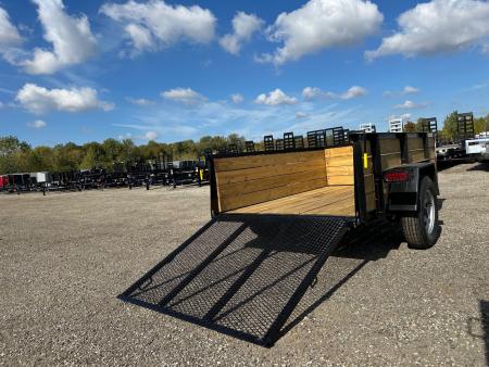 New 2026 AMO 5x8 Woodside 3K Landscape Trailer