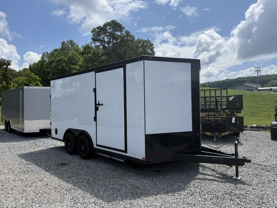 New 2026 Covered Wagon Trailers 8.5X16 TA3 7' Cargo / Enclosed Trailer