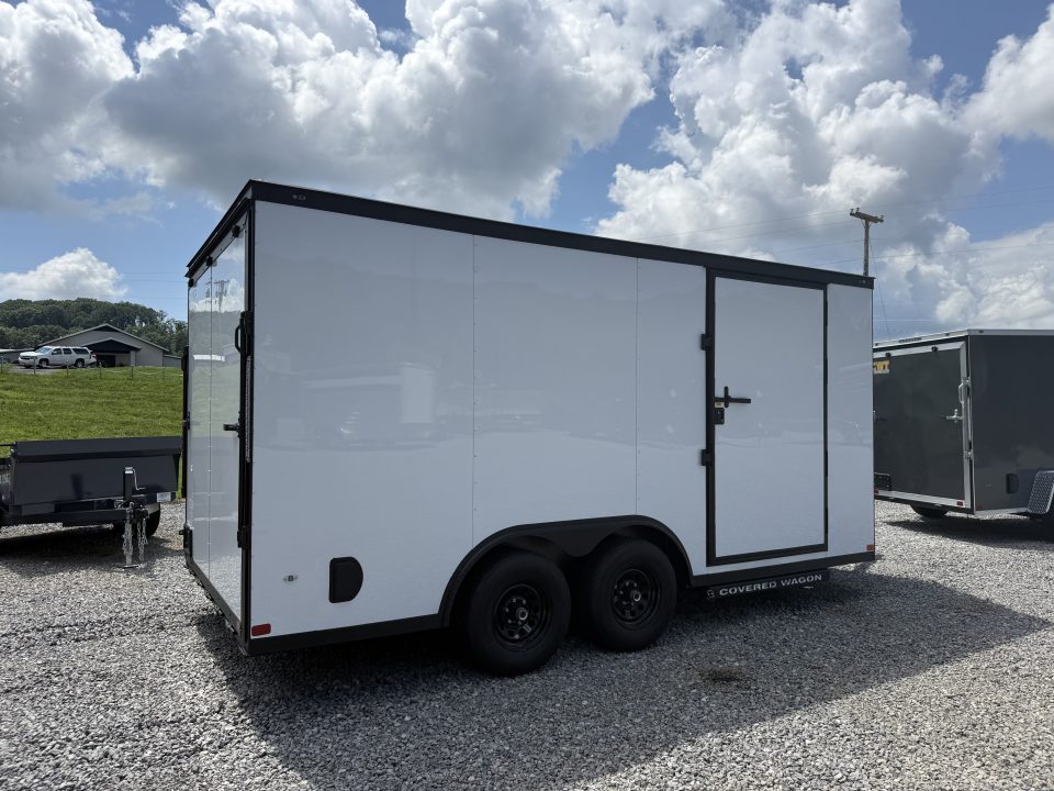 New 2026 Covered Wagon Trailers 8.5X16 TA3 7' Cargo / Enclosed Trailer