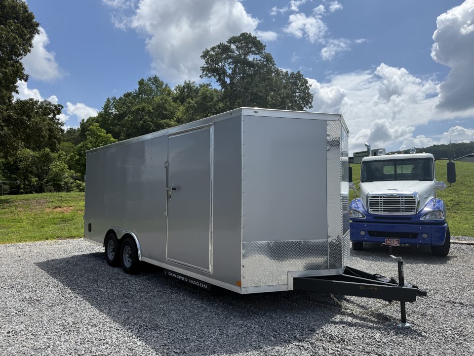 New 2026 Covered Wagon Trailers 8.5X20 TA3 7' Cargo / Enclosed Trailer