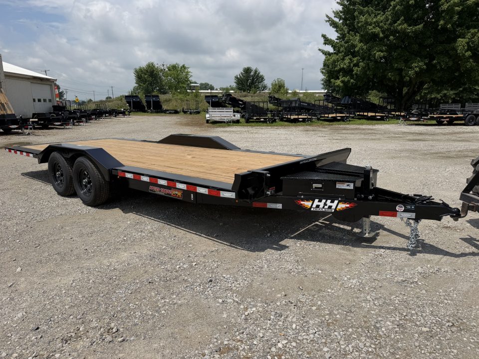 New 2026 H&H Trailers 102X20 Tilt Trailer 10K GVWR