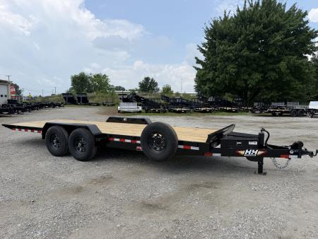 New 2026 H&H Trailers 82X22 Tilt Trailer 14K GVWR