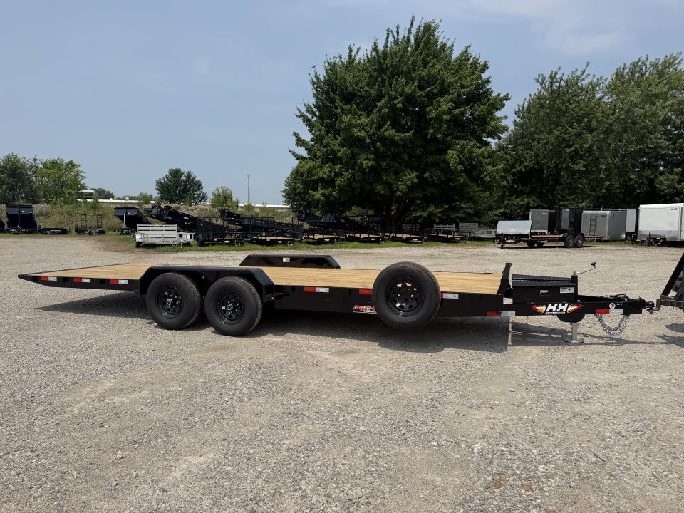 New 2026 H&H Trailers 82X22 Tilt Trailer Speed Loader 10K GVWR