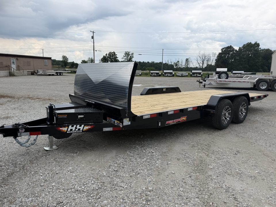 New 2026 H&H Trailers 82X20 Tilt Trailer Speed Loader 10K GVWR