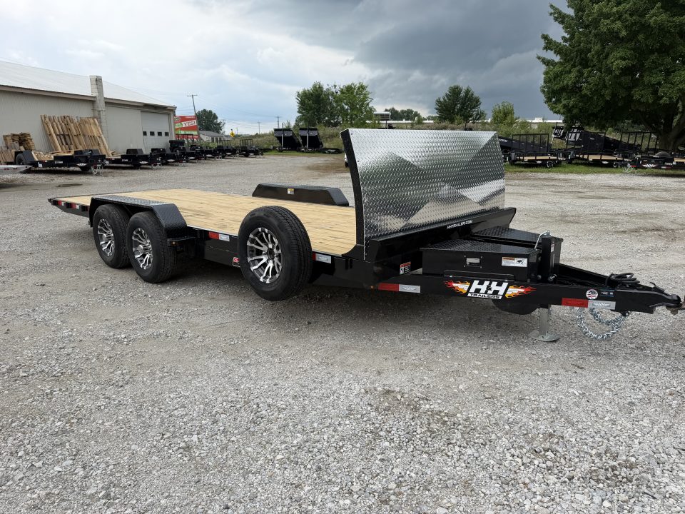 New 2026 H&H Trailers 82X20 Tilt Trailer Speed Loader 10K GVWR