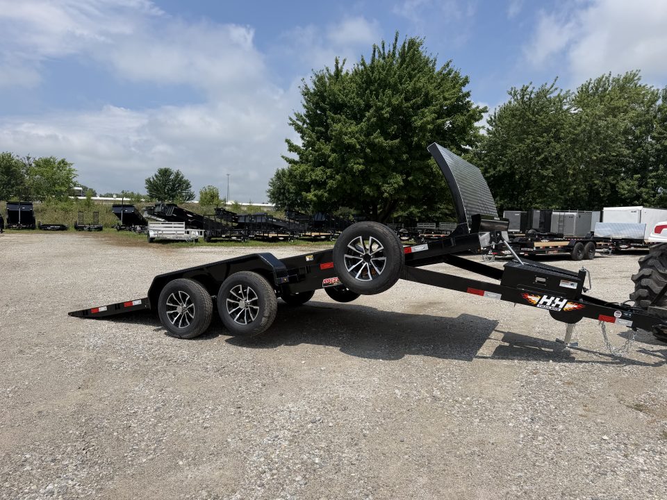 New 2026 H&H Trailers 82X18 Tilt Trailer Speed Loader 7K GVWR