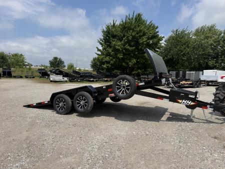 New 2026 H&H Trailers 82X18 Tilt Trailer Speed Loader 7K GVWR