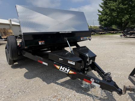 New 2026 H&H Trailers 82X18 Tilt Trailer Speed Loader 7K GVWR
