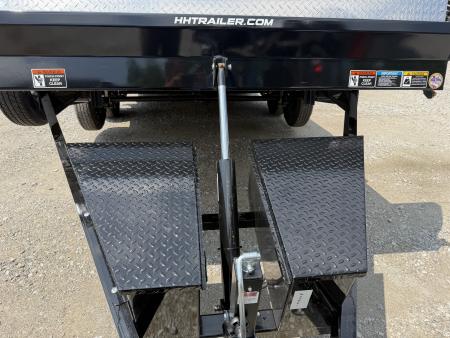 New 2026 H&H Trailers 82X18 Tilt Trailer Speed Loader 7K GVWR