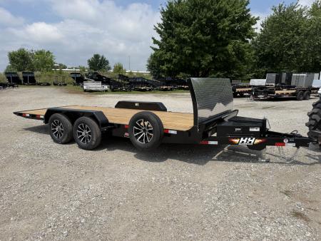 New 2026 H&H Trailers 82X18 Tilt Trailer Speed Loader 7K GVWR