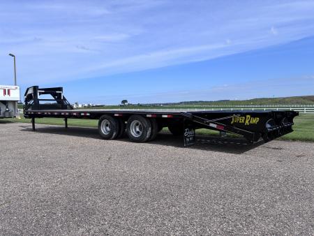 New 2026 Delta Mfg 210GN 32' x 8'6" Flatbed Trailer