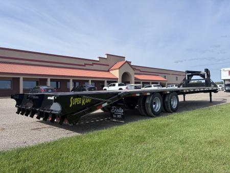 New 2026 Delta Mfg 210GN 32' x 8'6" Flatbed Trailer
