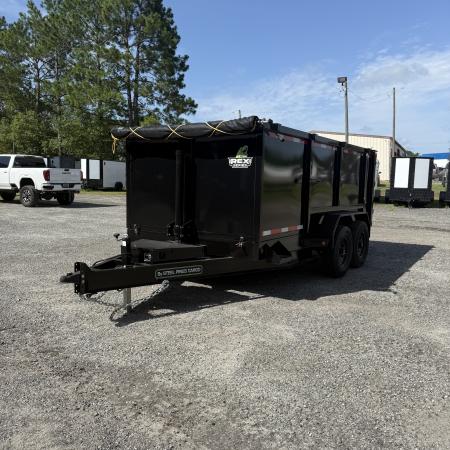 New 2026 Steel Pines Cargo 7X14 Dump Trailer