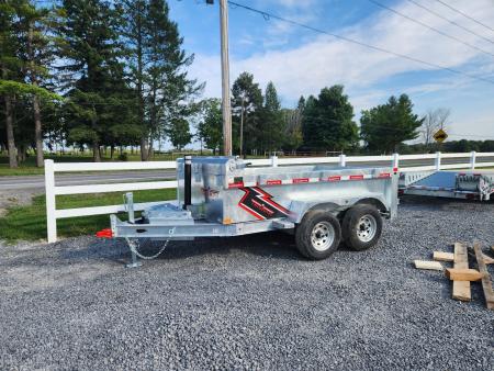New 2027 Triumph Trailers DT-TA6x10-52 Galvanized Dump Trailer