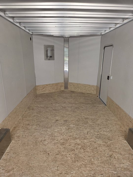 New 2027 Nitro 8.5x2 blackout aluminum trailer extra height with spoiler Cargo / Enclosed Trailer