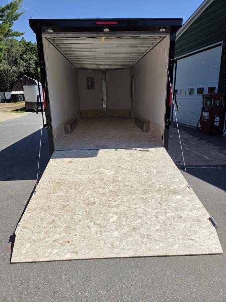 New 2027 Nitro 8.5x2 blackout aluminum trailer extra height with spoiler Cargo / Enclosed Trailer