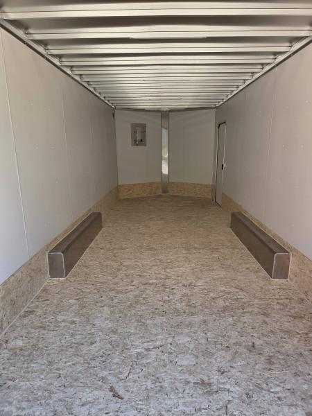 New 2027 Nitro 8.5x2 blackout aluminum trailer extra height with spoiler Cargo / Enclosed Trailer
