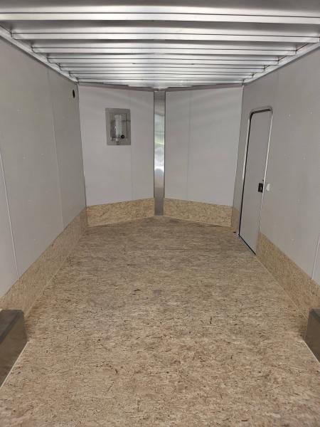 New 2027 Nitro 8.5x2 blackout aluminum trailer extra height with spoiler Cargo / Enclosed Trailer