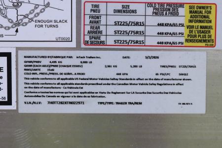 New 2026 8.5X28 inTech RACE TRAILER