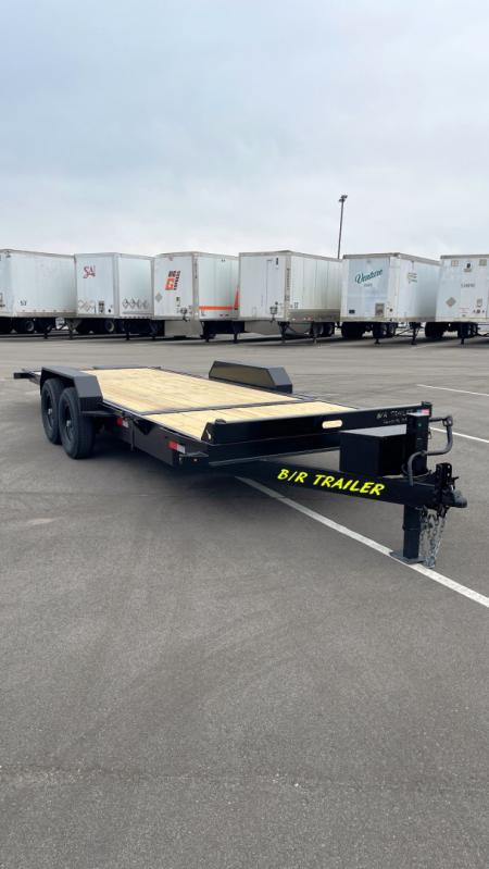 New B/R Trailers 82  x 23' Tilt Equipment Trailer 14,000 GVWR