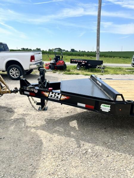 New 2026 H&H Trailers 81"X22' HD 22K GVWR TOPLINE GRAVITY TILT Equipment Trailer