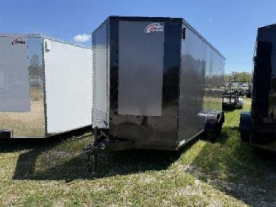 New 2027 Xtreme Cargo Trailers 7 X 16 TA POLY Cargo / Enclosed Trailer