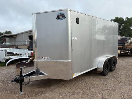 New 2027 Big Horn Trailer 7'x14' Cargo / Enclosed Trailer