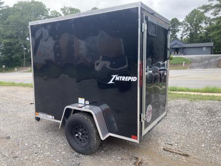 Used 2026 Homesteader Trailer 508IS Cargo / Enclosed Trailer / 32" Side Door / Ramp Rear Door / Black