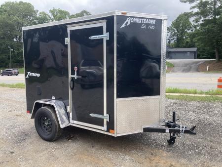 Used 2026 Homesteader Trailer 508IS Cargo / Enclosed Trailer / 32  Side Door / Ramp Rear Door / Black