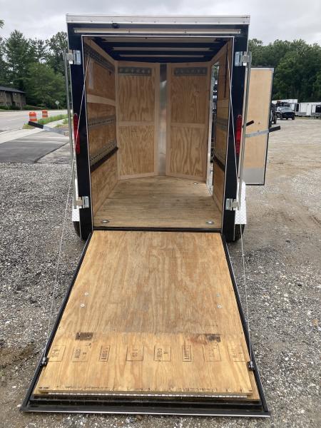 Used 2026 Homesteader Trailer 508IS Cargo / Enclosed Trailer / 32" Side Door / Ramp Rear Door / Black