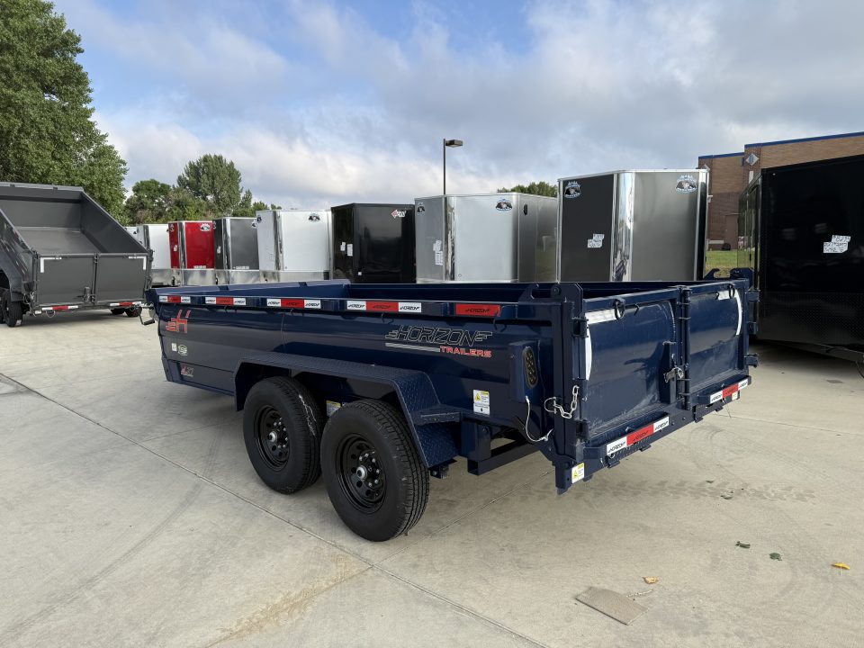 New NEW 2026 Horizon 14'X83"X24" LZ7 Dump Trailer 2-7000 lb axles = 14k