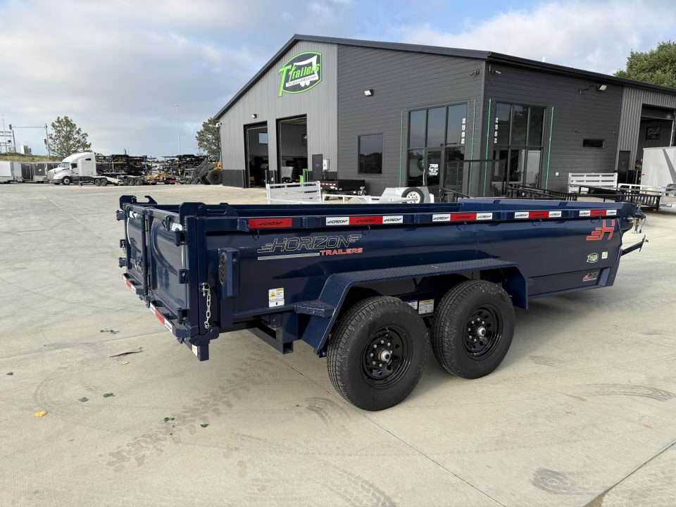 New NEW 2026 Horizon 14'X83"X24" LZ7 Dump Trailer 2-7000 lb axles = 14k