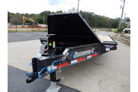 New 2026 Diamond C 8.5x24' Equipment, Deckover w/Dove & Ramps DEC207