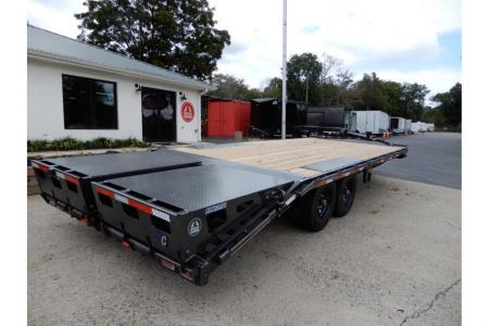 New 2026 Diamond C 8.5x24' Equipment, Deckover w/Dove & Ramps DEC207