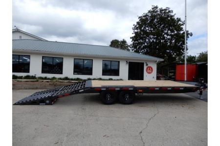 New 2026 Diamond C 8.5x24' Equipment, Deckover w/Dove & Ramps DEC207