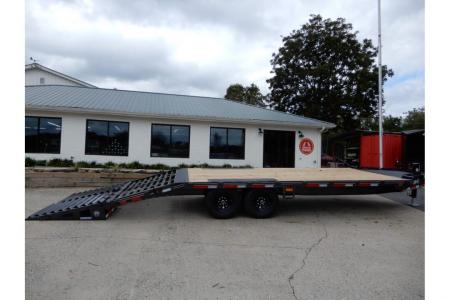 New 2026 Diamond C 8.5x24' Equipment, Deckover w/Dove & Ramps DEC207