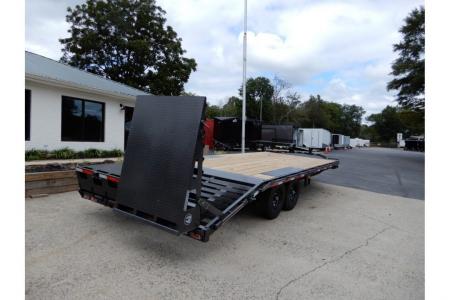 New 2026 Diamond C 8.5x24' Equipment, Deckover w/Dove & Ramps DEC207