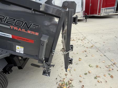 New NEW 2026 Horizon Gooseneck LZ7 14’ x 83” X 42” Dump Trailer 2-7000 lb axles = 14K