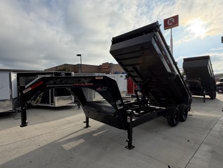New NEW 2026 Horizon Gooseneck LZ7 14’ x 83” X 42” Dump Trailer 2-7000 lb axles = 14K