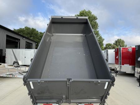 New NEW 2026 Horizon Gooseneck LZ7 14’ x 83” X 42” Dump Trailer 2-7000 lb axles = 14K