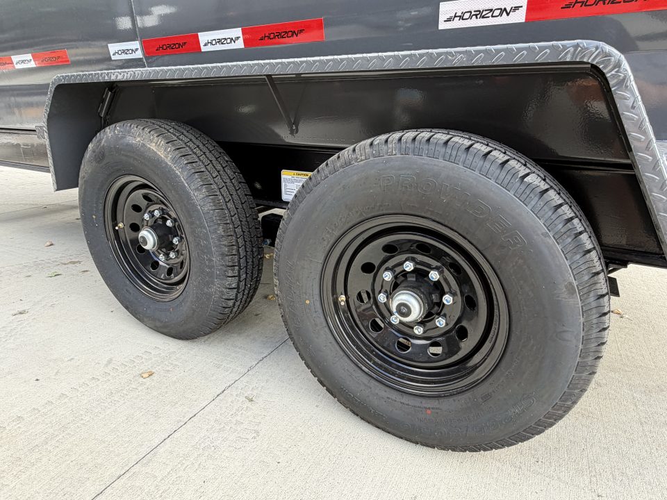 New NEW 2026 Horizon Gooseneck LZ7 14’ x 83” X 30” Dump Trailer 2-7000 lb axles = 14K