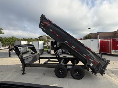 New NEW 2026 Horizon Gooseneck LZ7 14’ x 83” X 30” Dump Trailer 2-7000 lb axles = 14K