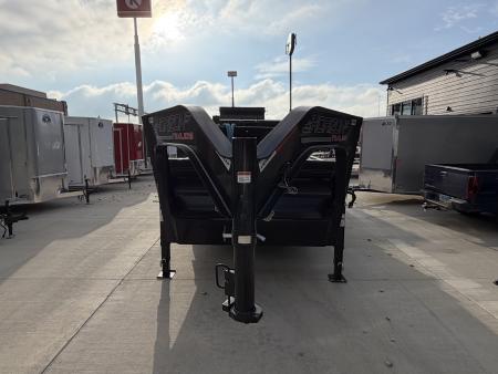 New NEW 2026 Horizon Gooseneck LZ7 14’ x 83” X 30” Dump Trailer 2-7000 lb axles = 14K