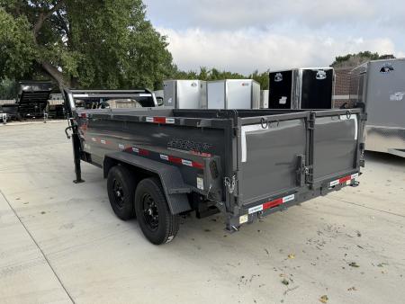 New NEW 2026 Horizon Gooseneck LZ7 14’ x 83” X 30” Dump Trailer 2-7000 lb axles = 14K
