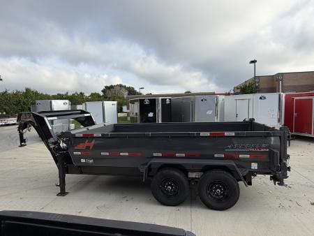 New NEW 2026 Horizon Gooseneck LZ7 14’ x 83” X 30” Dump Trailer 2-7000 lb axles = 14K