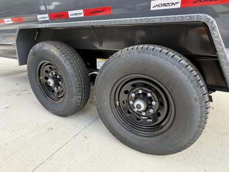 New NEW 2026 Horizon Gooseneck LZ7 14’ x 83” X 30” Dump Trailer 2-7000 lb axles = 14K