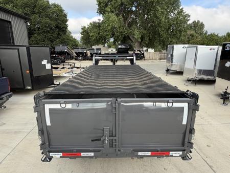 New NEW 2026 Horizon Gooseneck LZ7 14’ x 83” X 30” Dump Trailer 2-7000 lb axles = 14K
