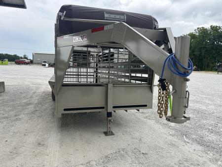 New 2026 Neckover GN BAR TOP 6'8X20X6'6"RUBBER CLEATED FLOOR Stock / Stock Combo Trailer